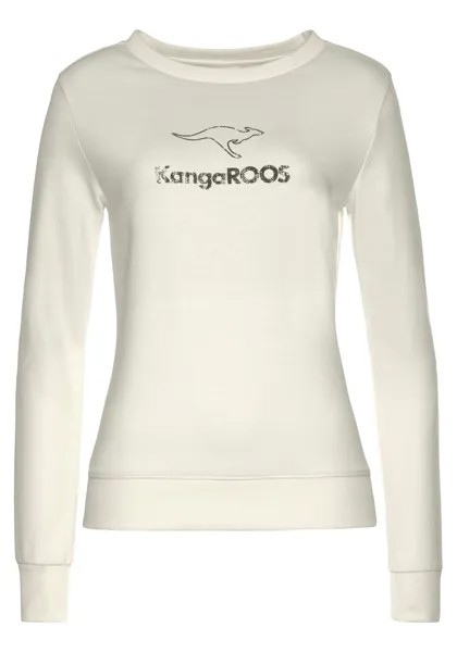 Толстовка Kangaroos, от белого