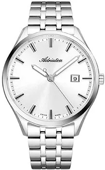 Швейцарские наручные  мужские часы Adriatica 8330.5113Q. Коллекция Gents