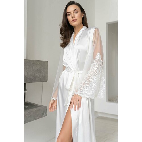 Халат MIA-AMORE, размер L/XL, белый