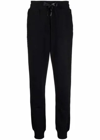 Armani Exchange спортивные брюки с кристаллами