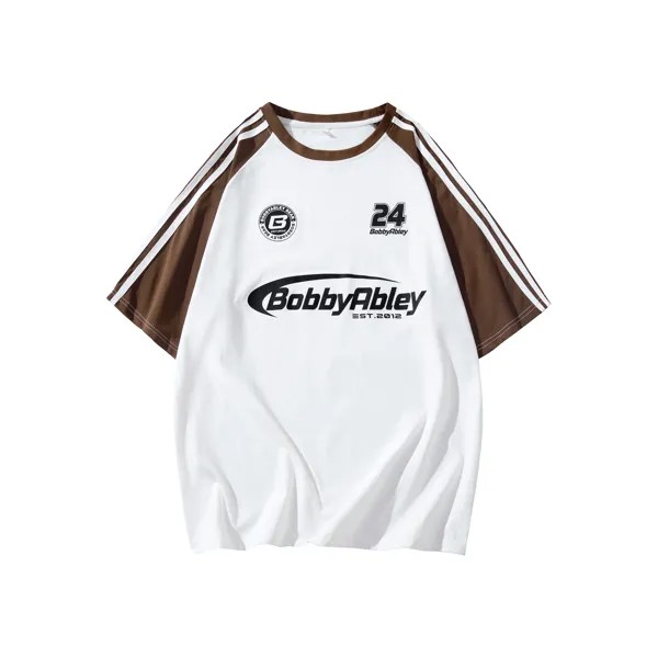Футболка унисекс BOBBY ABLEY, Черно-белый