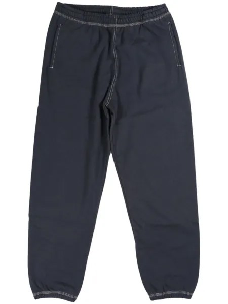 Stüssy хлопковые спортивные штаны, синий