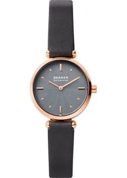 Швейцарские наручные  женские часы Skagen SKW2995. Коллекция Leather