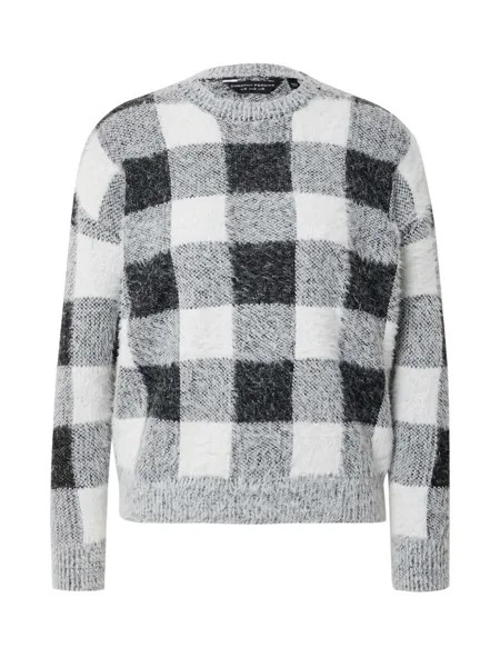 Свитер Dorothy Perkins, пятнистый серый/белый