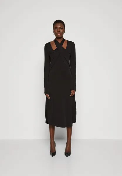 Платье из джерси MANDEVILLABBGALATHEA DRESS Bruuns Bazaar, черный