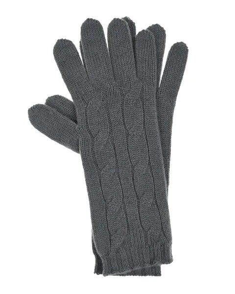 Темно-серые перчатки из кашемира Panicale