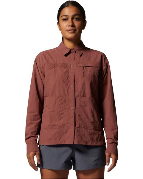 Рубашка Mountain Hardwear Stryder Long Sleeve, цвет Clay Earth