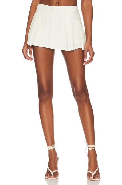 Юбка Free People Heartbreaker Skort, слоновая кость