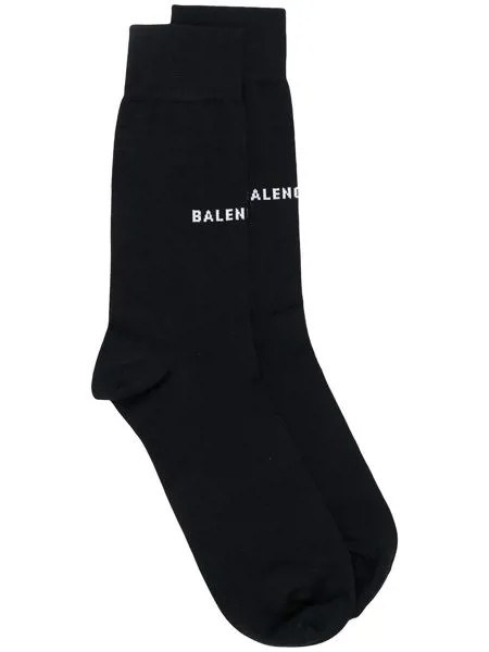 Balenciaga трикотажные носки с логотипом