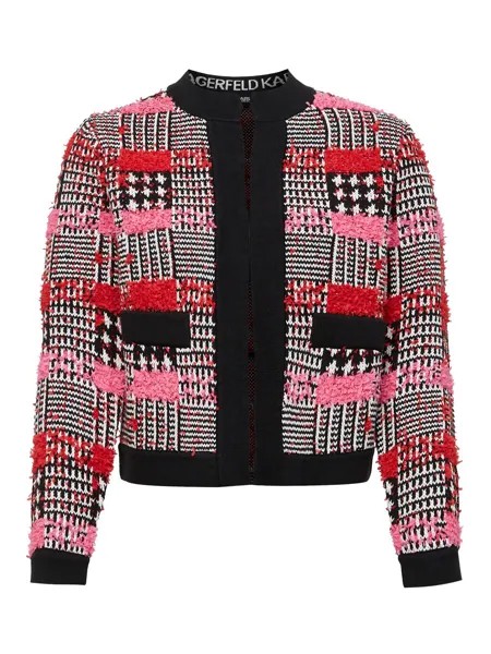 Вязаный кардиган Karl Lagerfeld, разноцветный