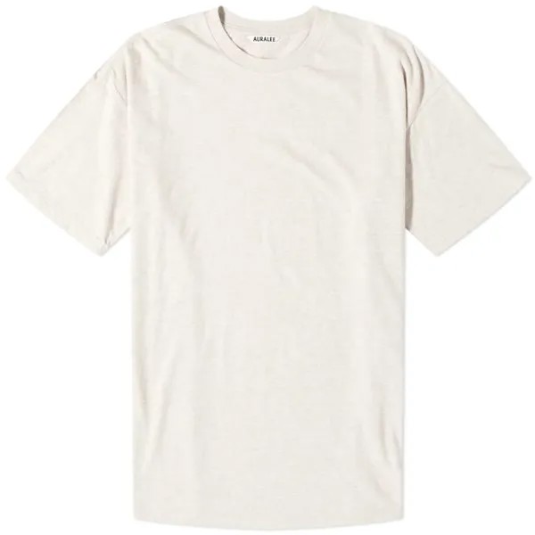 Бесшовная футболка Auralee с круглым вырезом