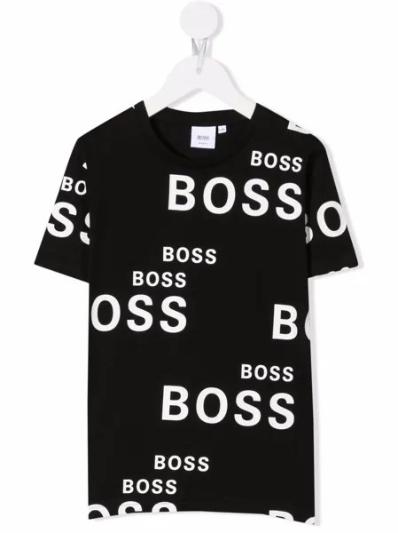 BOSS Kidswear футболка с логотипом