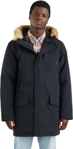 Парка мужская Levi's Men Woodside Long Utlty Parka черная 2XL