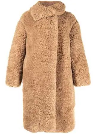 Hermès пальто Teddy pre-owned