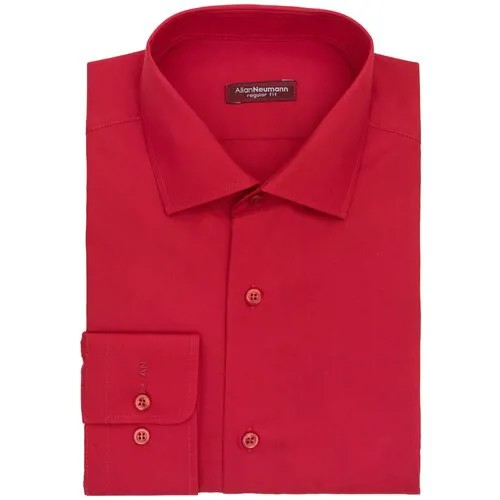 Рубашка Allan Neumann, размер 42 170-176, красный