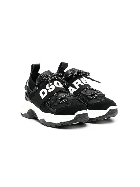 Dsquared2 Kids кроссовки на шнуровке с логотипом