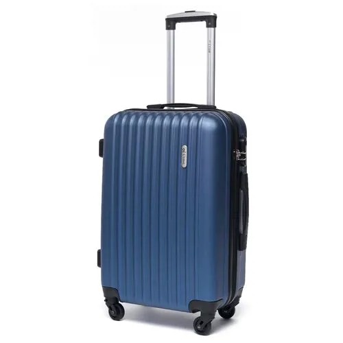 Умный чемодан L'case Krabi Ch0577, 62 л, размер M, синий