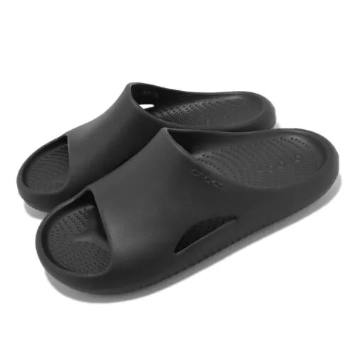 Crocs Mellow Slide Черные мужские повседневные сандалии унисекс LifeStyle Slip On Sandal 208392-001