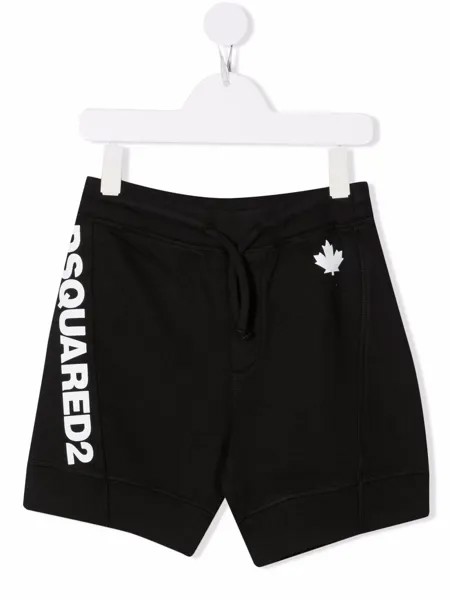 Dsquared2 Kids logo-print drawstring shorts
