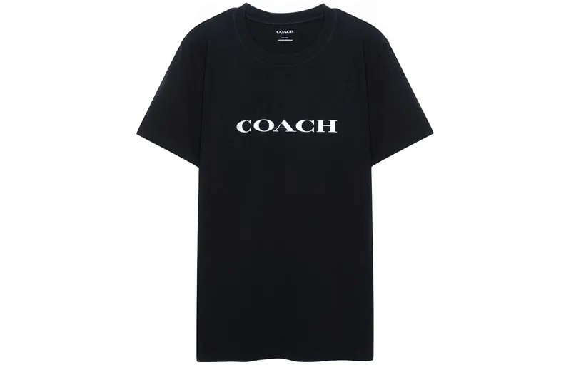 ТРЕНЕРА Женская футболка COACH, цвет Black