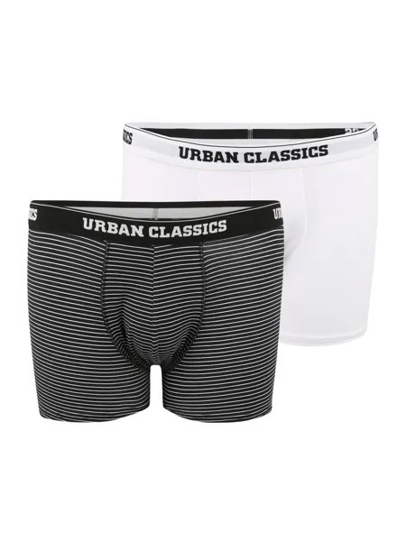 Трусы боксеры Urban Classics, черно-белый