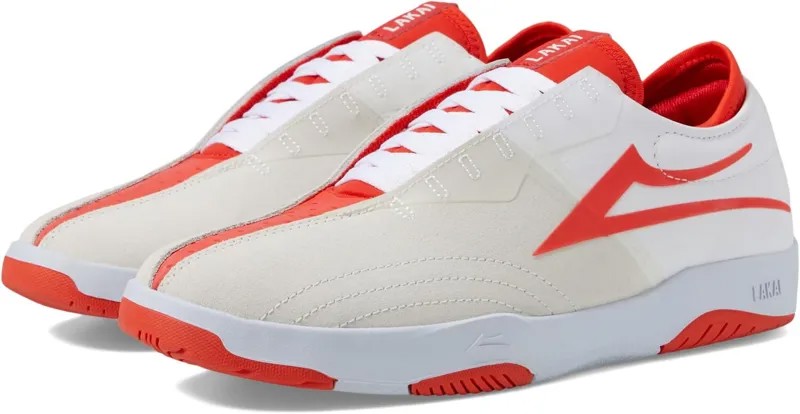 Кроссовки Lakai Mod, цвет White/Flame Suede