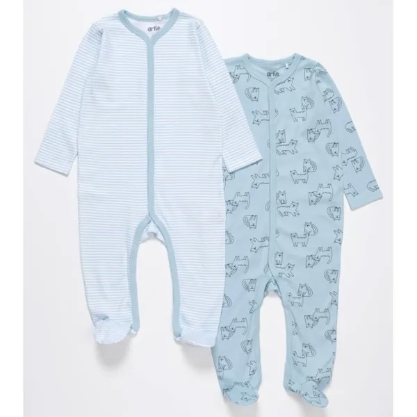 Artie Комбинезон для мальчиков Basic Babywear Котики 2AK-605m 2 шт.
