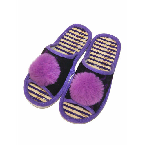 Тапочки, размер 40/41, фиолетовый