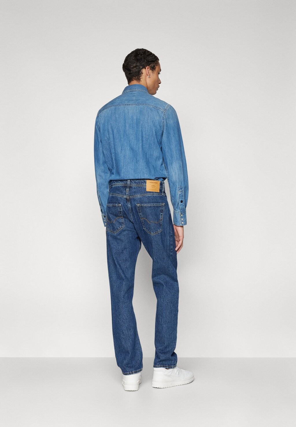 Джинсы свободного кроя JJICHRIS JJORIGINAL NOOS Jack & Jones, синие джинсы