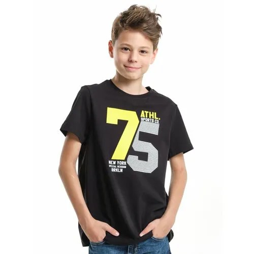 Футболка Mini Maxi, размер 164, черный