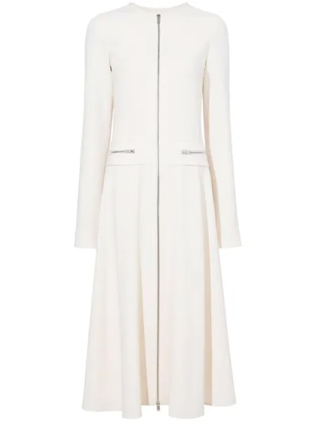 Креповое платье макси Joanne Proenza Schouler, бежевый