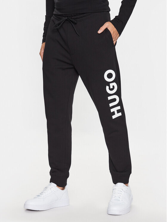 Спортивные брюки regular fit Hugo, черный