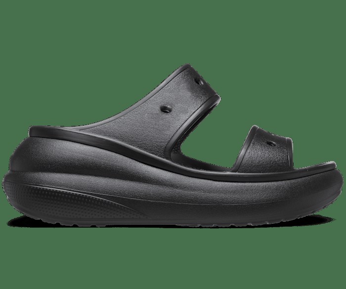 Сандалии Crush Crocs мужские, цвет Black