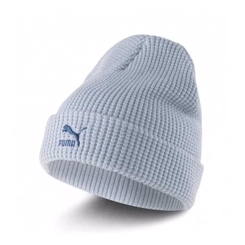 Шапка PUMA ARCHIVE mid fit beanie 2284810 женская, цвет синий, размер O/S