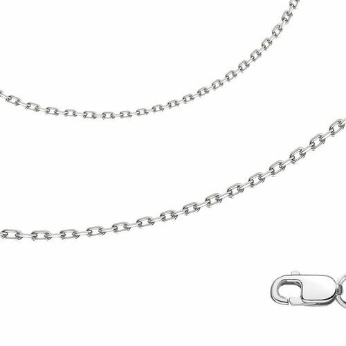 Цепь серебро, 925 проба, длина 40 см, серебряный