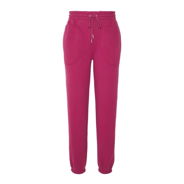 Спортивные брюки Abercrombie & Fitch Colored Essential Sunday, темно-розовый