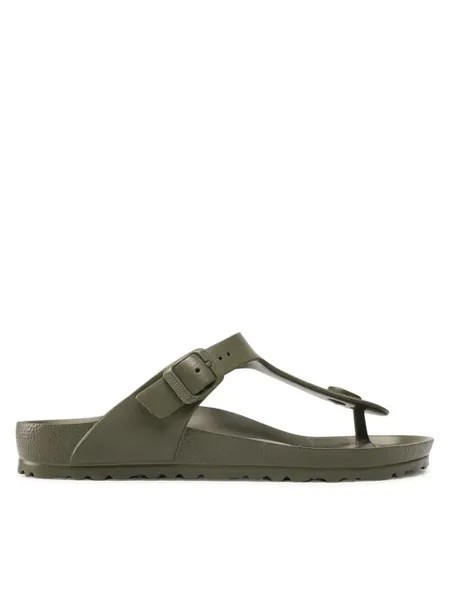 Шлепки Birkenstock, зеленый