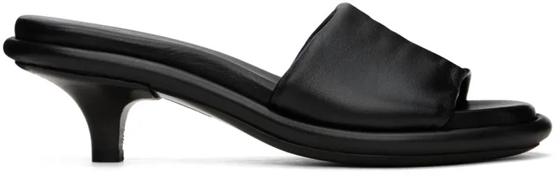 Черные босоножки на каблуке Spilla Marsell