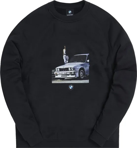Толстовка Kith For BMW M3 Lifestyle Crewneck 'Black', черный