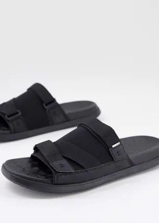 Черные шлепанцы Toms Trvl Lite-Черный цвет