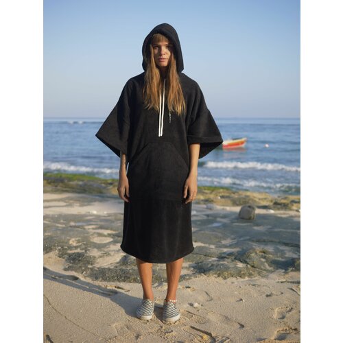 Накидка poncho_id, размер 40-56, черный