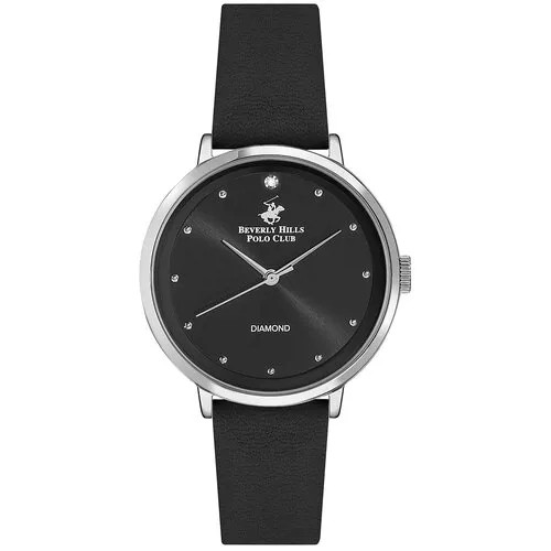 Наручные часы Beverly Hills Polo Club Наручные часы Beverly Hills Polo Club BP3174C.351, серебряный, черный