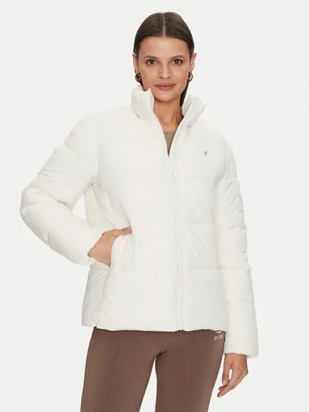 Пуховик regular fit Guess, белый
