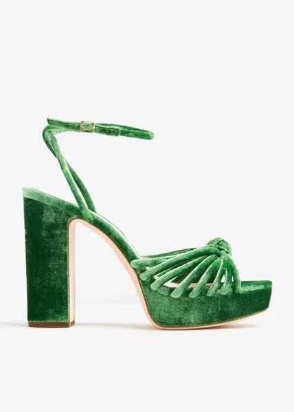 Сандалии Loeffler Randall Rivka Platform, зеленый