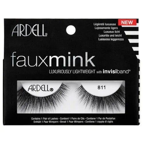 Andrea Ресницы Faux Mink 811 черный