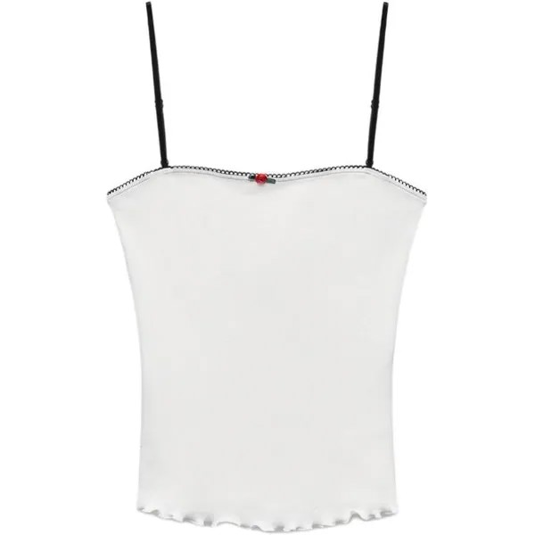 Майка женская белая Zara