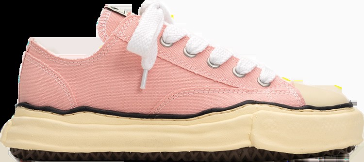 Кроссовки Maison Mihara Yasuhiro Peterson OG Sole Canvas Low 'Pink', розовый