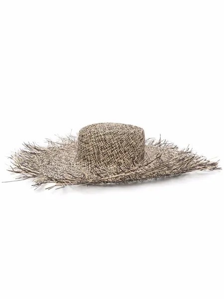 Van Palma шляпа с необработанными краями