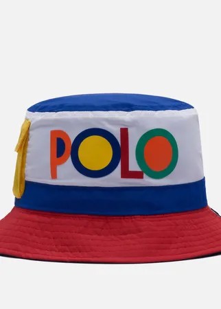 Панама Polo Ralph Lauren Reversible Color Block, цвет синий, размер L-XL