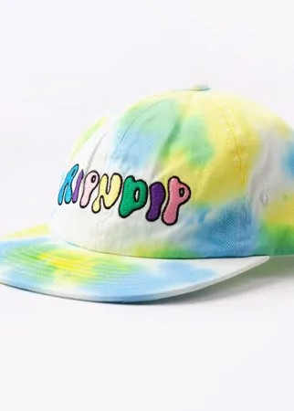 Кепка RIPNDIP Boomer Gang Cotton 6 Panel Hat Yellow/Blue 2021